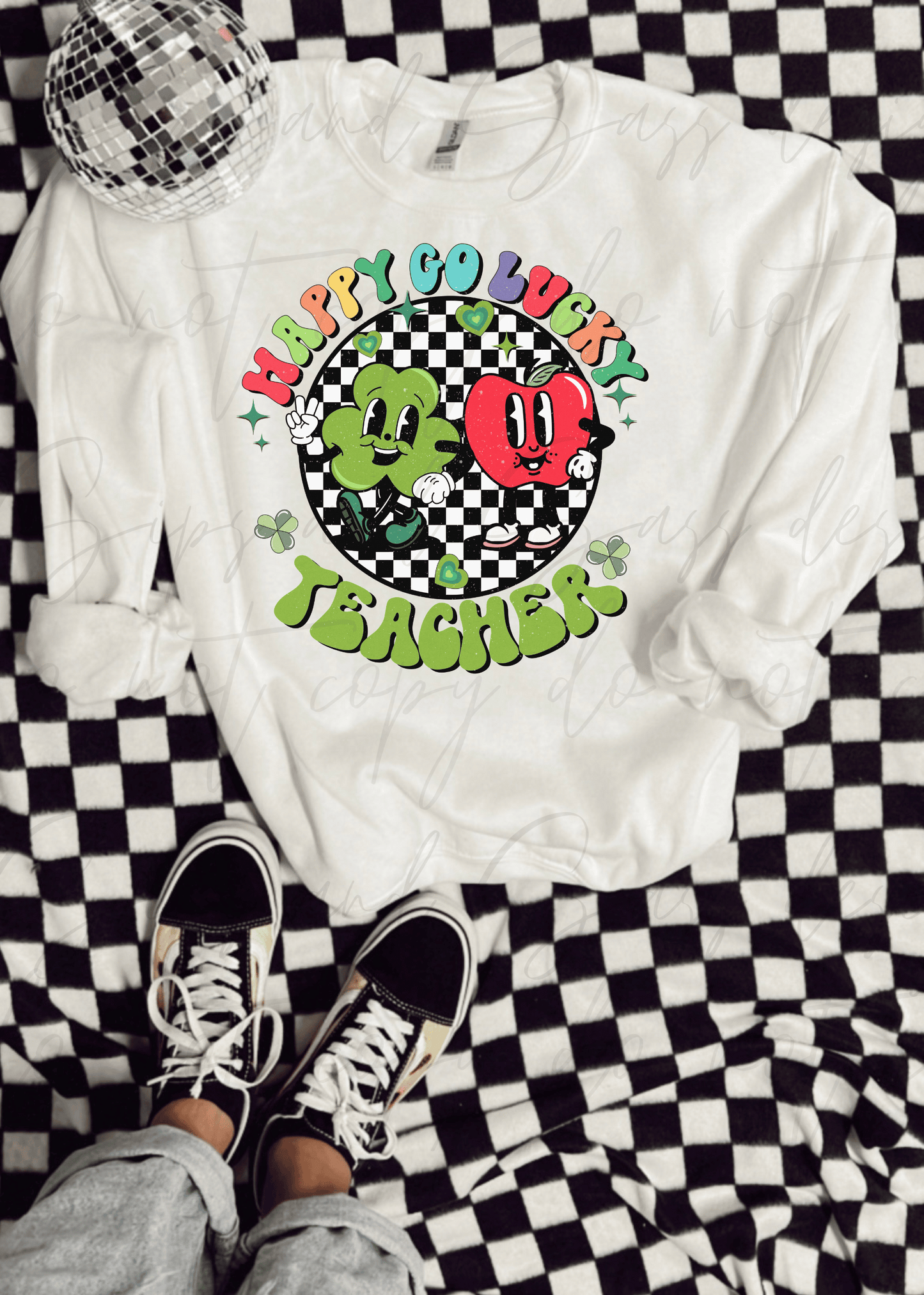 Happy go lucky teacher