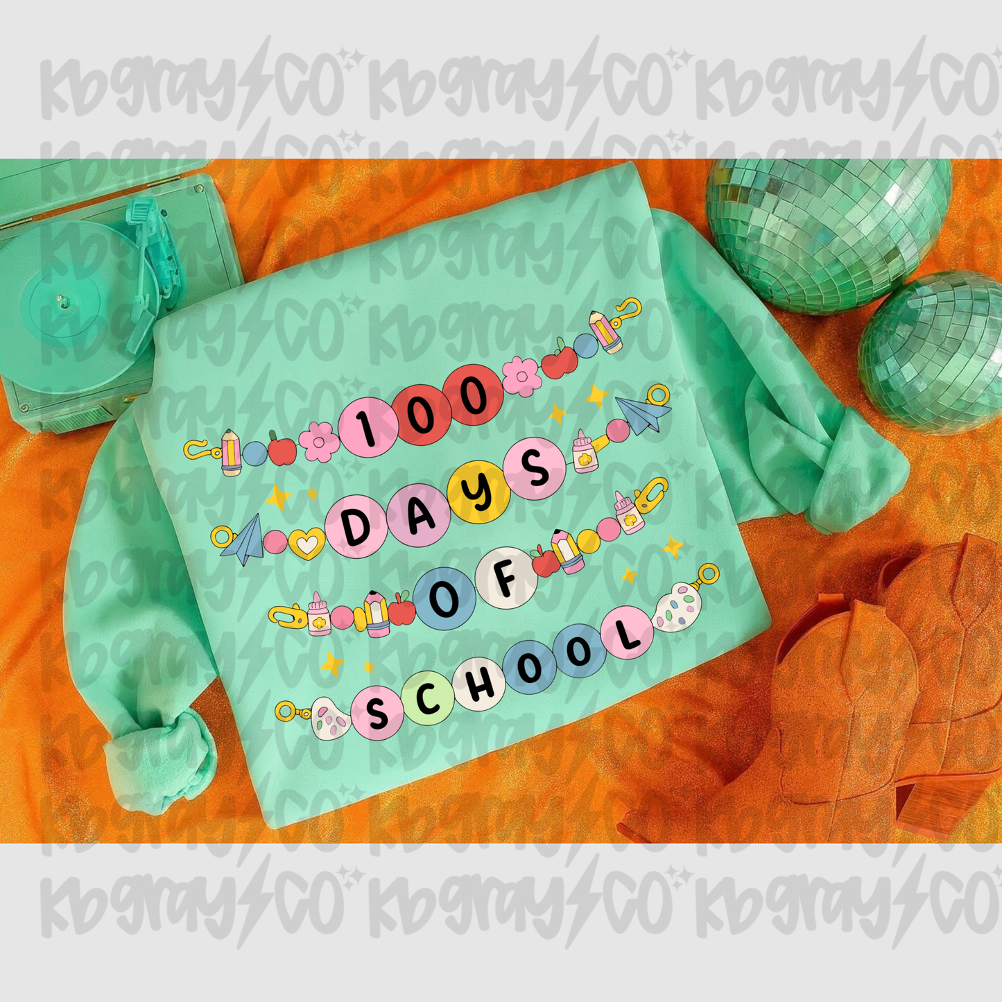 100 days of school - infant toddler and youth