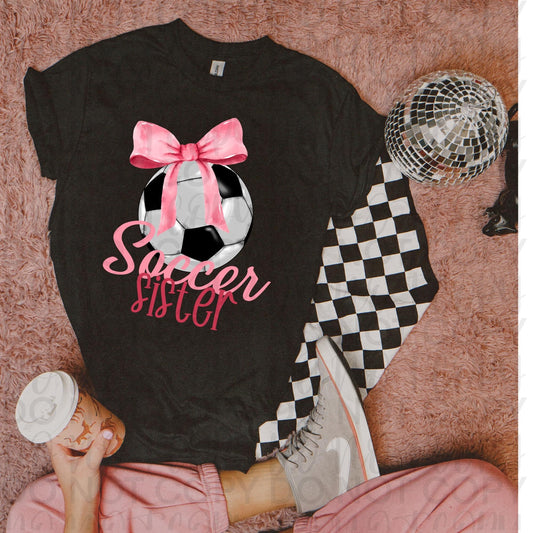 Soccer sister infant toddler and child