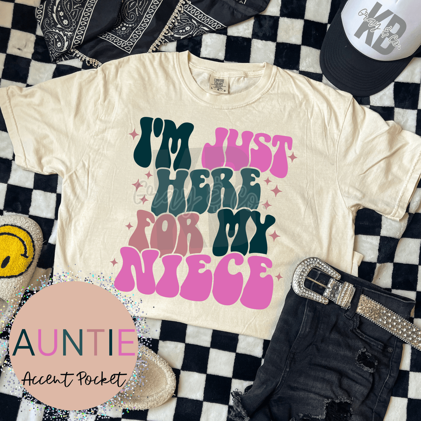 I’m just here for my Niece