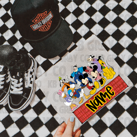 Mouse Custom Name - kids