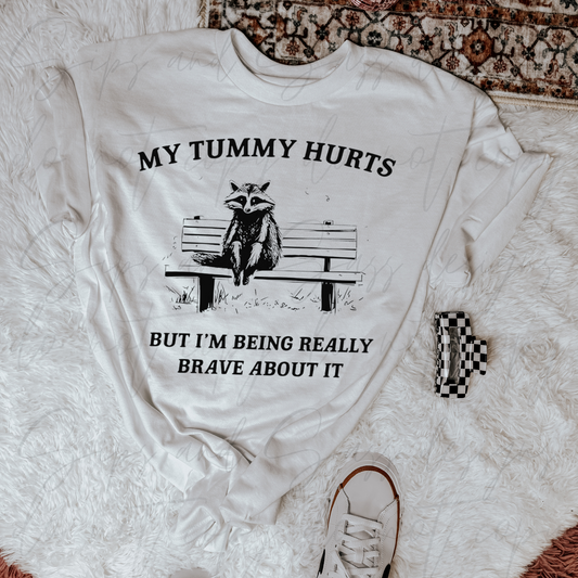 My tummy hurts