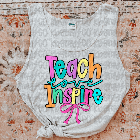 Teach love inspire