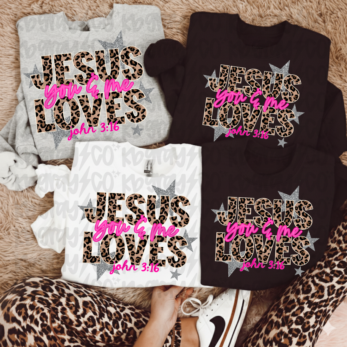 Jesus loves you and me