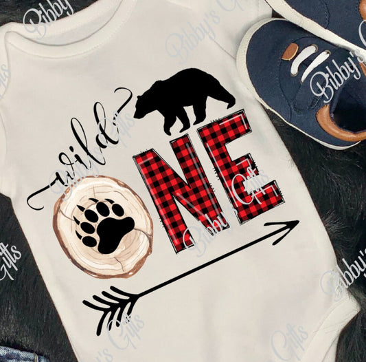 Wild one birthday shirt
