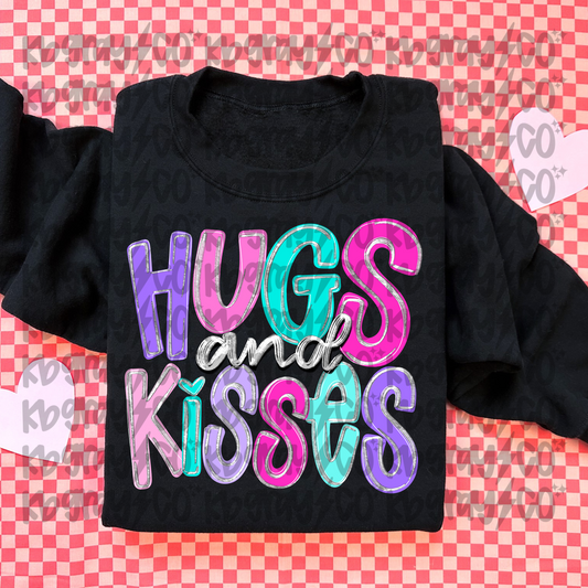 Hugs and kisses