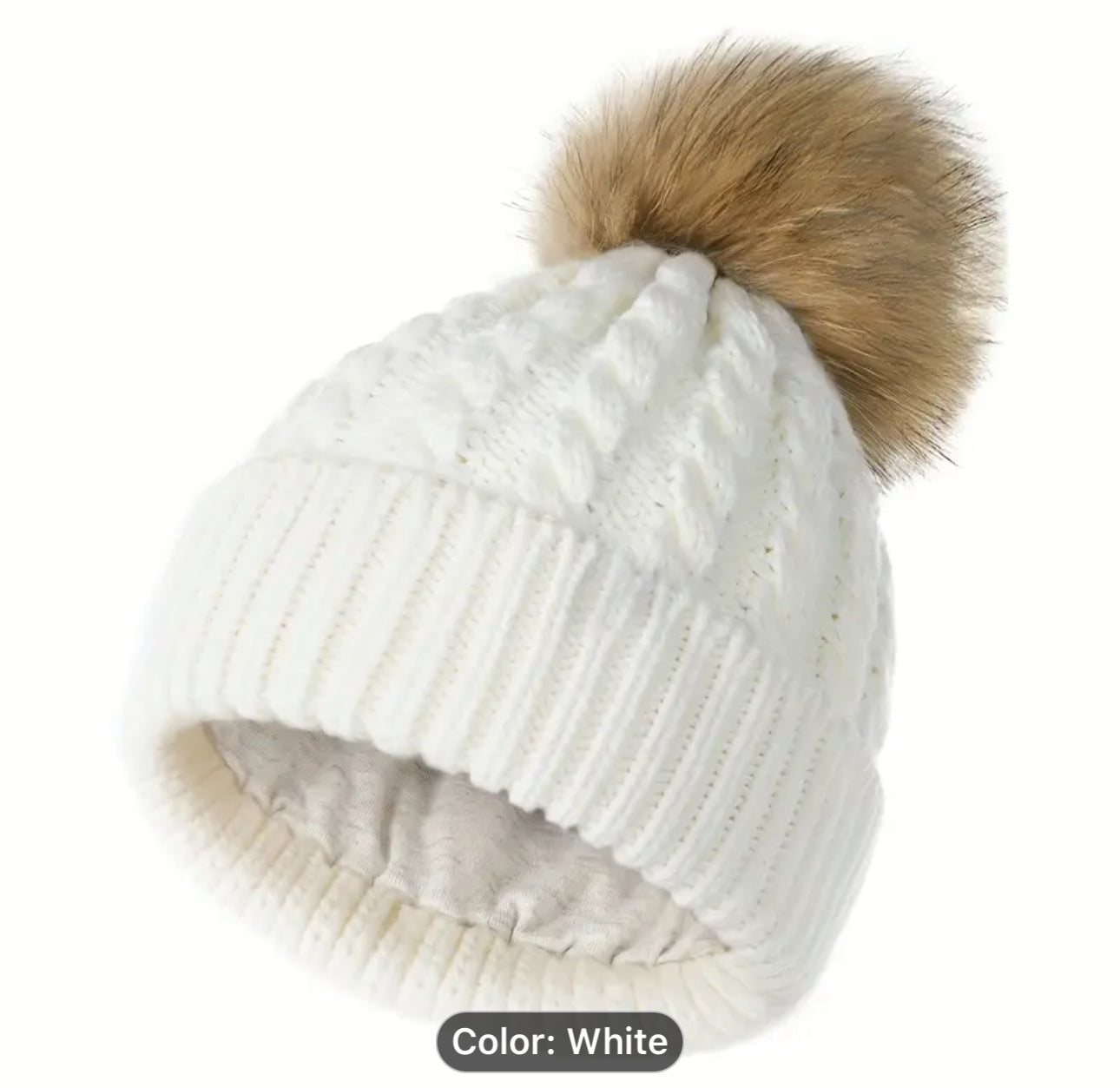 Customized Beanies single Pom