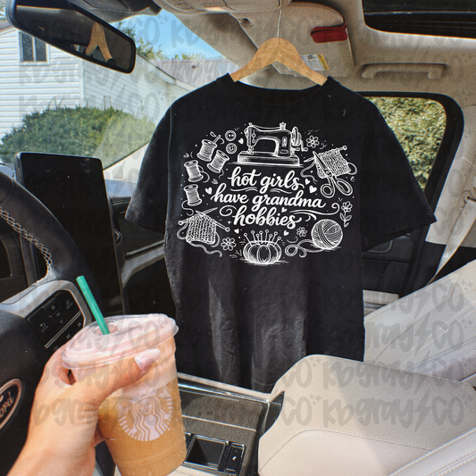 Hot girls have grandma hobbies