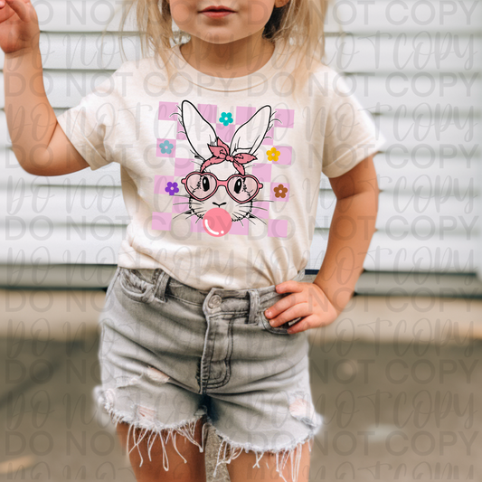 Retro bunny infant toddler and child