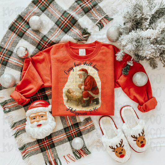 Every knee shall bow