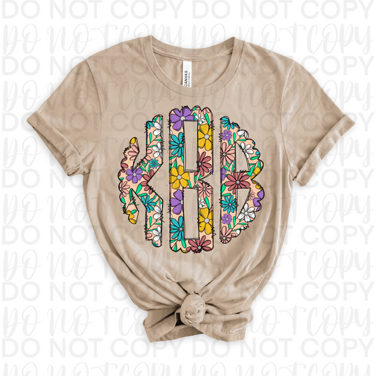 Floral Monogram