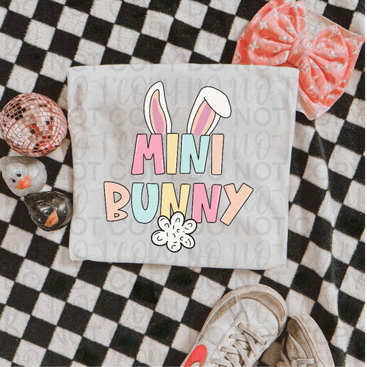 Mini bunny infant toddler and child