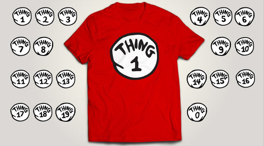 Dr. Seuss “thing” shirt infant toddler and child