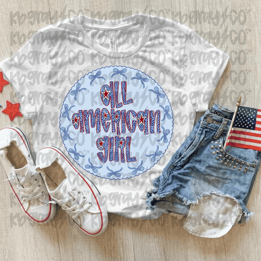 All American girl infant, toddler, and youth