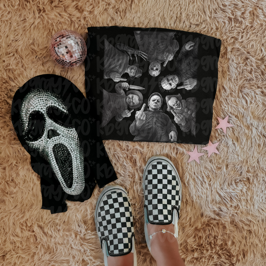 Horror middle finger