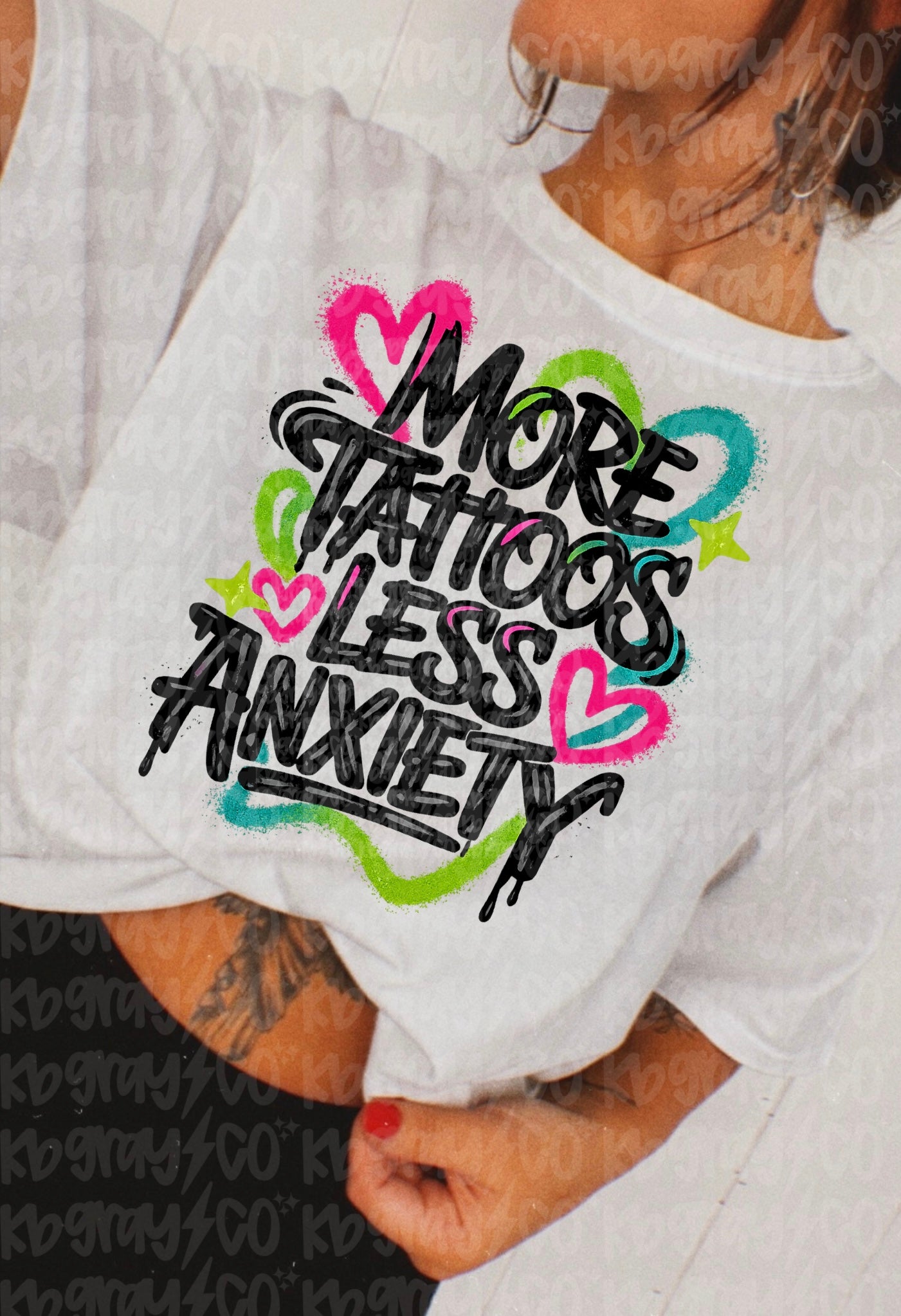 More tattoos less anxiety