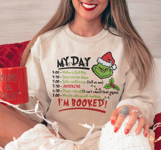 I’m booked - grinch