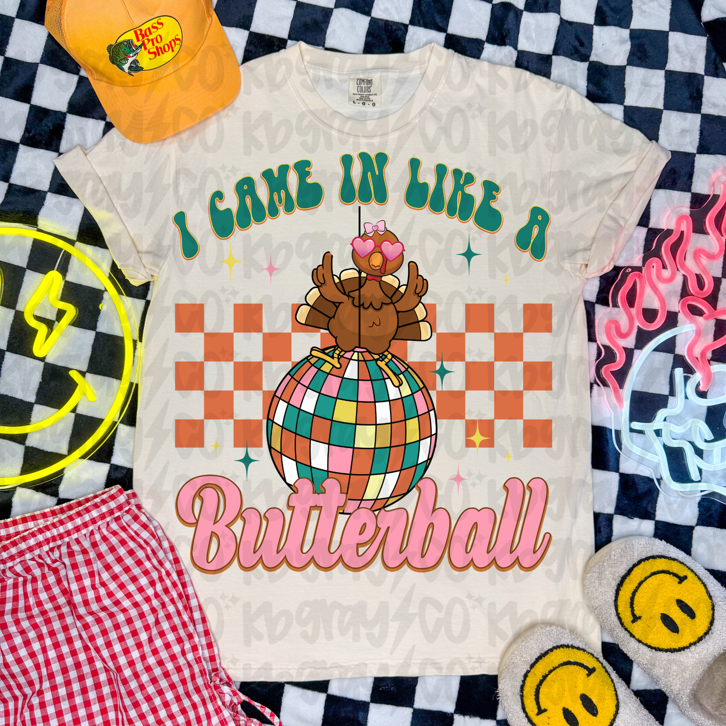 I came in like a butterball