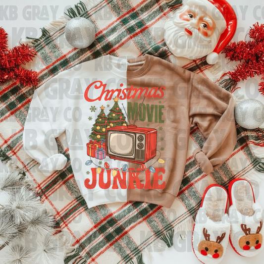 Christmas movie junkie