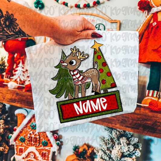 Custom Name Christmas - infant toddler and youth