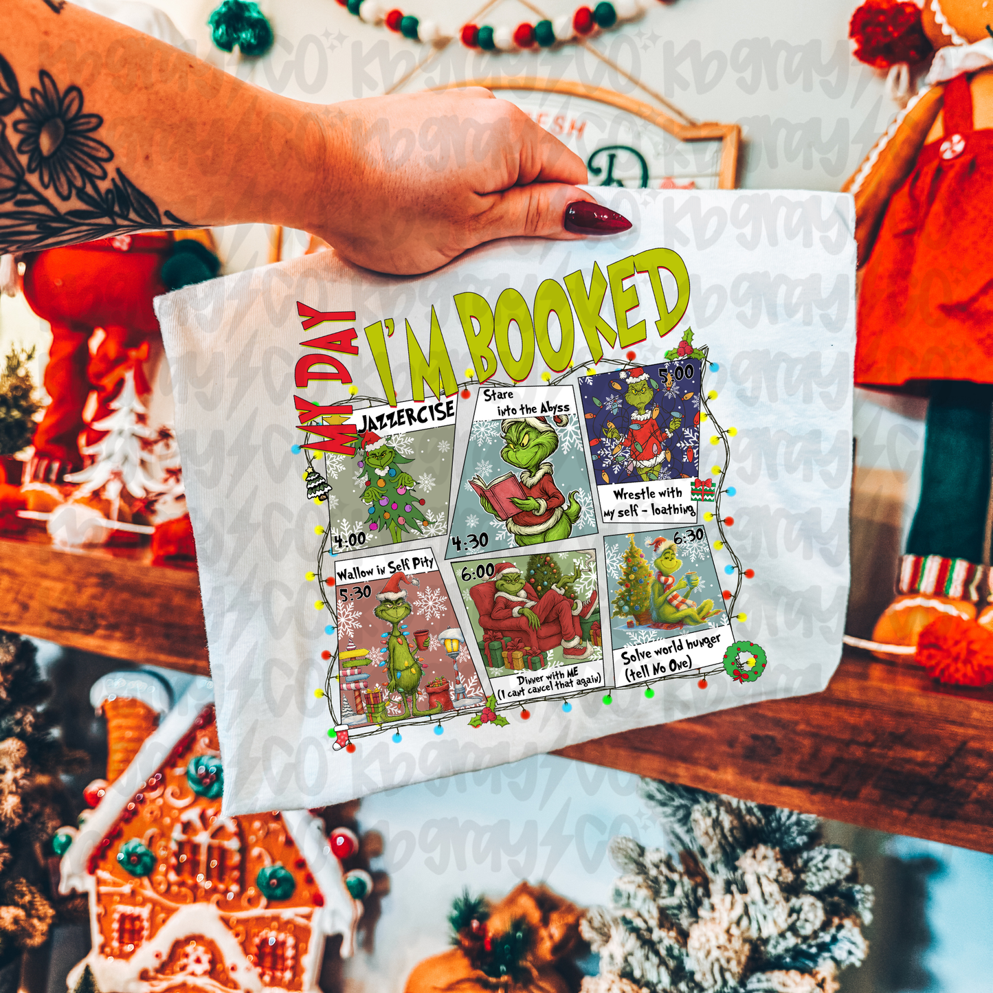 I’m booked - Grinch