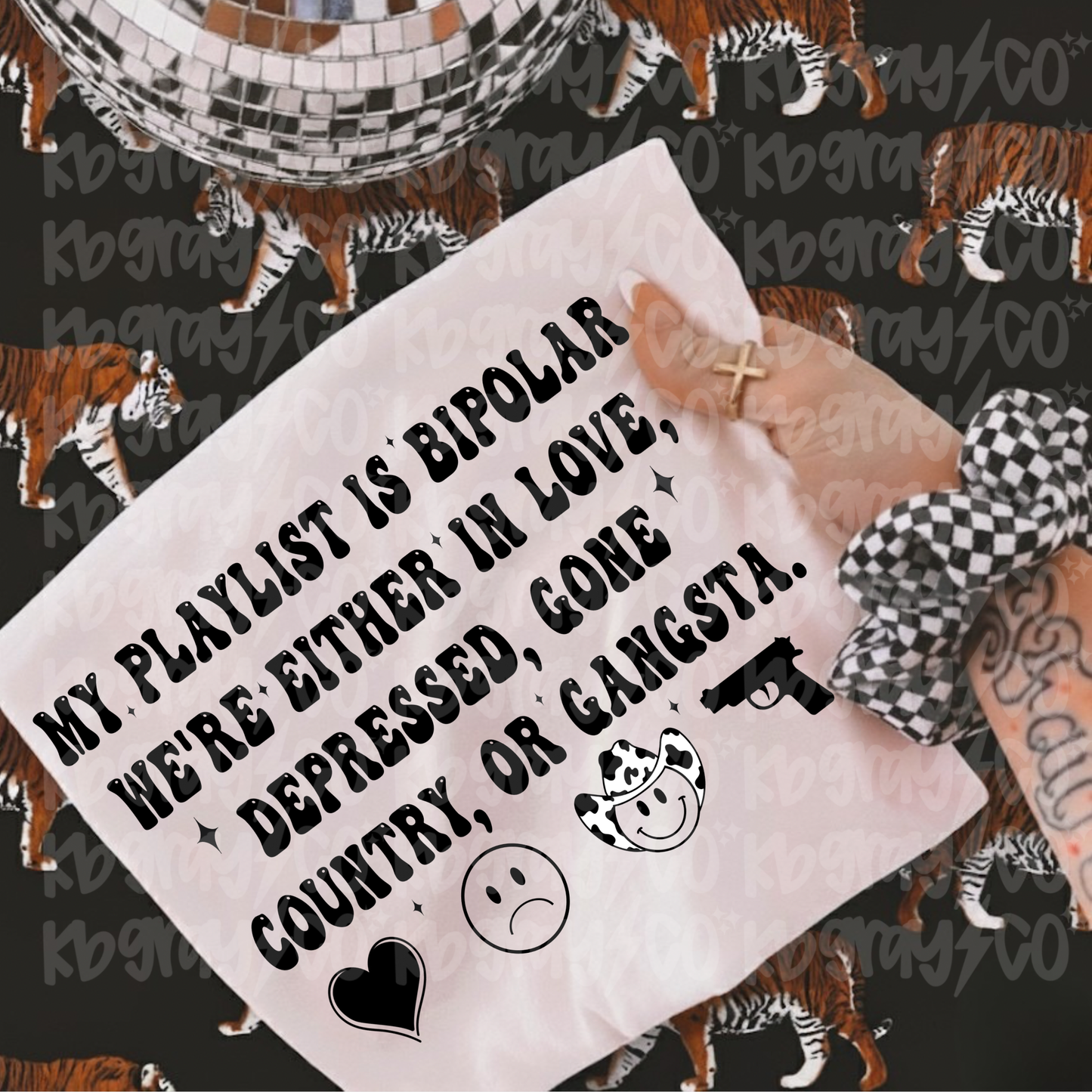 My playlist is bipolar