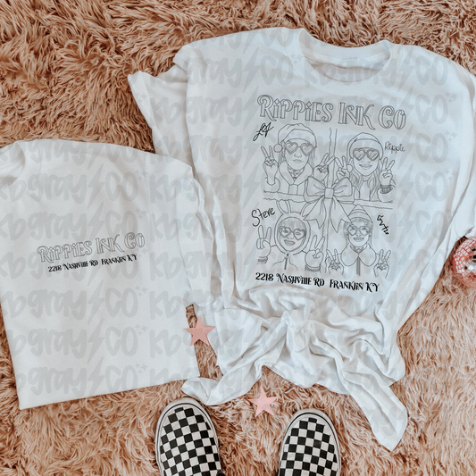 Rippies Ink Co - Color Me Christmas