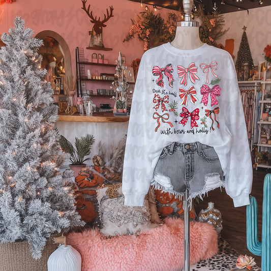 Deck the halls with bows and holly