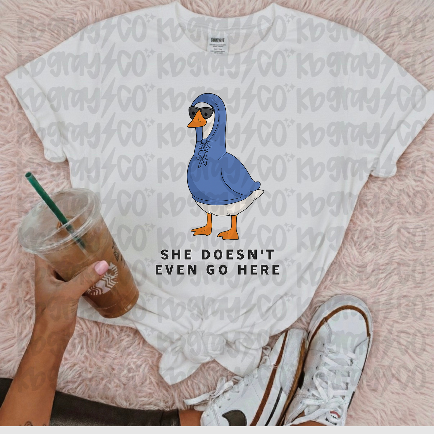 She doesn’t even go here