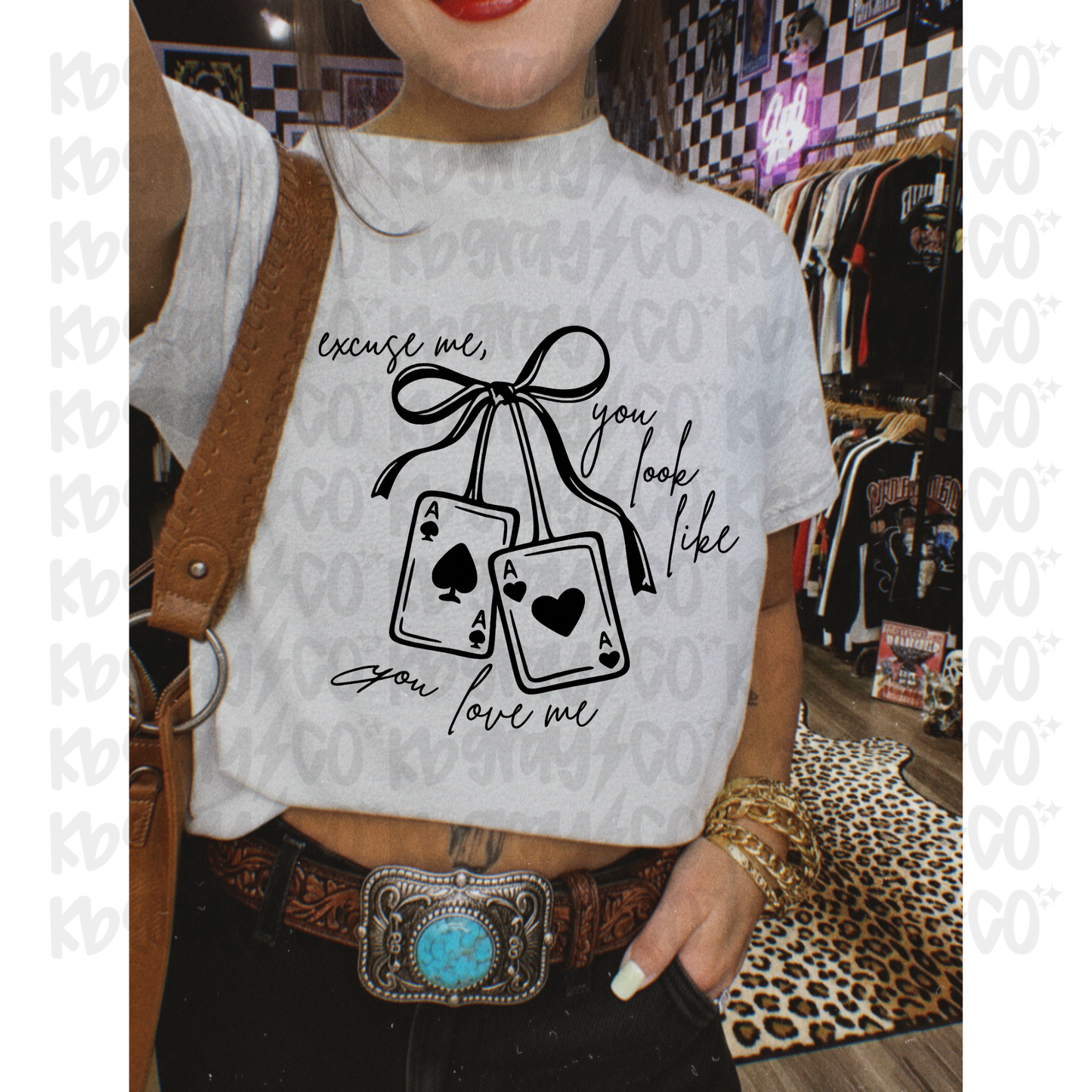 You look like you love me