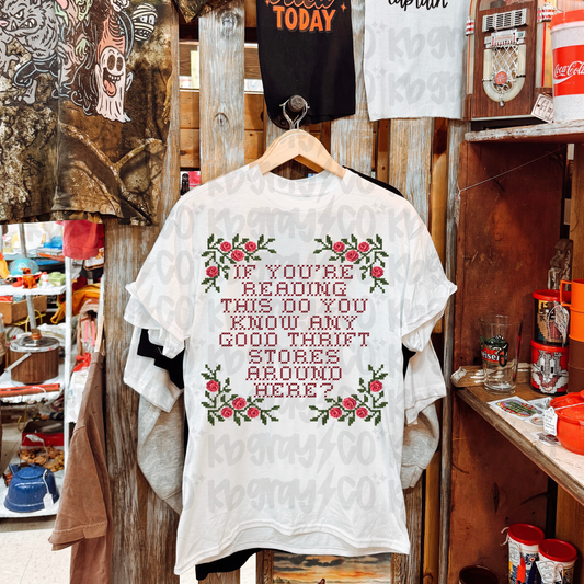 If you’re reading this, do you know any good thrift stores