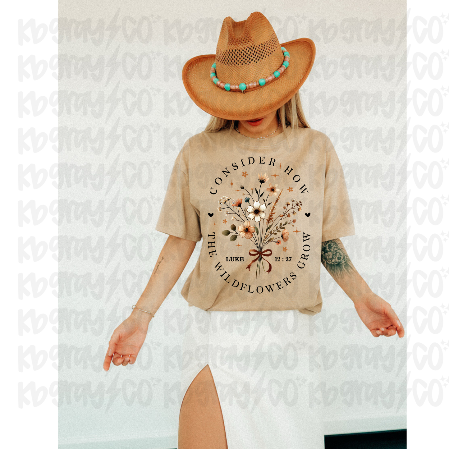 Consider how the wildflowers grow